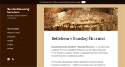 Desktop Screenshot of betlehem.sk